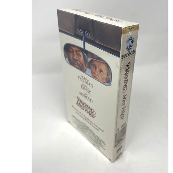 Vtg New Sealed VHS Morgan Freeman Jessica Tandy Dan Aykroyd Driving Miss Daisy - Picture 2 of 5